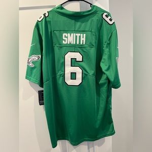 Eagles Kelly Green Devonta Swift Jersey